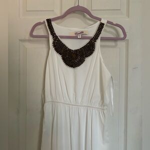 White Maxi Francesca dress NWT